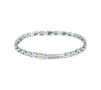 Bracelet en acier et cristal