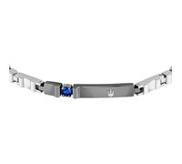 Maserati Sapphire Gun 18 3.5 Cm Bracelet Argenté Homme