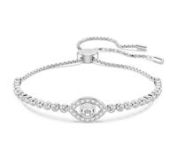 Bracelet Matrix, Œil porte-bonheur, Blanc, Métal rhodié OS