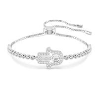 Bracelet Matrix, Main, Blanc, Métal rhodié OS