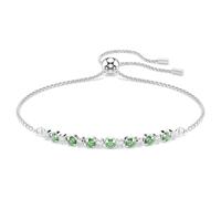 Swarovski Bracelet Matrix, Taille ronde, Vert, Métal rhodié
