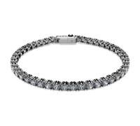 Bracelet Matrix Tennis, Taille ronde, Gris, Métal plaqué ruthénium L