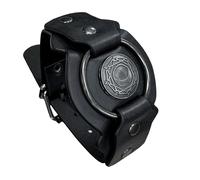 Bracelet médiéval en cuir synthétique - Bracelet nordique rétro - Bracelet manchette médiéval pour homme - Bracelet confortable polyvalent pour jeu de rôle, Refer to description, Cuir, Unisexe