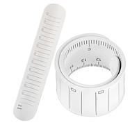 Bracelet Mémo - Brarcelet Slap | Braceet de note en silicone réutilisable pour infirmières et enseignants - Liste de tâches pour poignet - Blanc, facile à nettoyer, imperméable, organisation du bureau