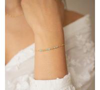 Bracelet message âme sœur - bleu