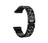 Bracelet métallique 18mm Pour Garmin Venu 2S 3S 4 41 en acier inoxydable Pour Huawei GT6 5 41mm GT5Pro 42mm sangle de remplacement(Black,For Active S)