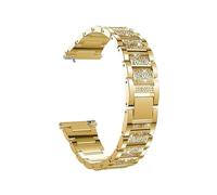 Bracelet métallique 18mm Pour Garmin Venu 2S 3S 4 41 en acier inoxydable Pour Huawei GT6 5 41mm GT5Pro 42mm sangle de remplacement(Gold,For GT5Pro 42mm)