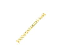 Bracelet métallique de 20mm for Samsung Galaxy Watch 6/5/4 40mm 44mm Active2, for Huawei GT2/GT3 42mm Amazfit GTS 4 3 Bip (Color : Gold band, Size : For GalaxyWatch 4)