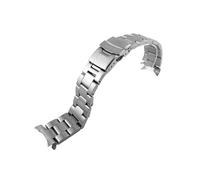 Bracelet Métallique En Acier De Plongée De 22mm, Adapté For Casio/Duro Mdv107-1A MDV106-1A, Bracelet De Montre, Pièces De Rechange, 3 Styles(3 silver)