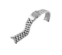 Bracelet Métallique En Acier De Plongée De 22mm, Adapté For Casio/Duro Mdv107-1A MDV106-1A, Bracelet De Montre, Pièces De Rechange, 3 Styles(3 silver-A)