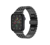 Selencia Bracelet Metallique Jubilee pour Apple Watch | 38/40/41/42 mm - Noir