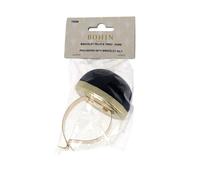 Bracelet Metallique Pelote Velours (Boite De 5)