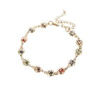 Bracelet mignon pour femme - 1 bracelet tendance en alliage - Décoration pour femme - Boucles d'oreilles sensibles, taille unique, Zinc, Pas de gemme
