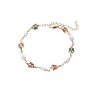Bracelet mignon pour femme - 1 bracelet tendance en alliage - Décoration pour femme - Boucles d'oreilles sensibles, taille unique, Zinc, Pas de gemme