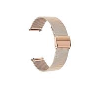 Bracelet milanais adapté for Huawei montre GT 5 41mm 46mm Bracelet en métal Bracelet en acier inoxydable adapté for Huawei GT5 Pro 46mm 41mm Bracelet de montre(Rosegold,18mm)