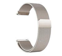 Bracelet Milanais De 22MM Adapté À La Montre For Xiaomi Redmi 5, Boucle Solo En Métal Actif, Acier Inoxydable Au Magnétique For Watch Lite(Starlight 31,20MM watch band)