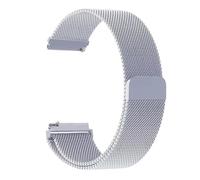 Bracelet Milanais De 22MM Adapté À La Montre For Xiaomi Redmi 5, Boucle Solo En Métal Actif, Acier Inoxydable Au Magnétique For Watch Lite(Light gray 19,20MM watch band)