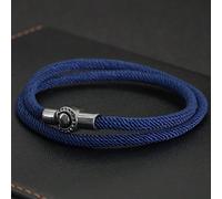 Bracelet milanais fait main de conception minimaliste de 4 mm, bracelet unisexe magnétique noir, bracelet d'amitié Taille UniqueCuivre