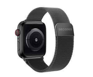 Bracelet Milanais Magnétique Traction pour Apple Watch 41mm Noir
