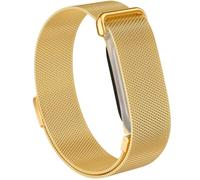 Bracelet Milanais pour Google Fitbit Air Active Band pour Hommes Femmes | Bracelets de Sport Loop Souples, Respirants et Réglables, en Tissu Métallique Magnétique en Acier Inoxydable pour Fitbit Air
