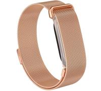 Bracelet Milanais pour Google Fitbit Air Active Band pour Hommes Femmes | Bracelets de Sport Loop Souples, Respirants et Réglables, en Tissu Métallique Magnétique en Acier Inoxydable pour Fitbit Air