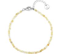 Bracelet minéral avec opale jaune POL-B20/21L