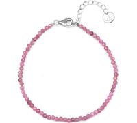 Bracelet minéral avec tourmaline rose POL-B19/21L