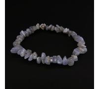 Bracelet - Mineral Import - Chalcédoine Bleu Chip - 16 cm - Mixte - 10 gr