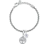 Bracelet moderne en acier avec pendentifs Drops SCZ1348