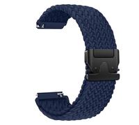 Bracelet montre 20mm compatible avec Samsung Galaxy Watch 7/6/5/4/FE, compatible avec Garmin Vivoactive 6/5/3/forerunner 55/165/245, bracelet de montre connectée en nylon 20mm Femmes Hommes