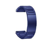 Bracelet montre alliage titane 22mm Pour Huawei Watch 5 4 GT6 GT5 Pro GT4 46mm Ultimate 2 Bracelet remplacement(Blue,For Watch 5 46mm)
