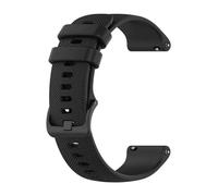 bracelet montre connectée noir compatible Garmin 18mm / Forerunner / Venu / Vivoactive / ABCduWeb®