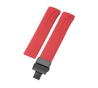 Bracelet Montre Silicone 20mm Bout Incurvé, Bande Caoutchouc Sportif, Remplacement Gomme étanche pour Tissot T-Touch T013 T081 T091