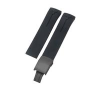 Bracelet Montre Silicone 20mm Bout Incurvé, Bande Caoutchouc Sportif, Remplacement Gomme étanche pour Tissot T-Touch T013 T081 T091