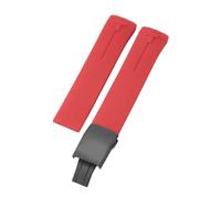 Bracelet Montre Silicone 20mm Bout Incurvé, Bande Caoutchouc Sportif, Remplacement Gomme étanche pour Tissot T-Touch T013 T081 T091