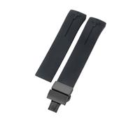 Bracelet Montre Silicone 21mm Bout Incurvé, Bande Caoutchouc étanche, Remplacement Gomme Souple Sport pour Tissot T-Touch T013 T081 T091