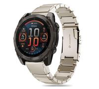 Bracelet Montre Tech-Protect - Garmin Fenix 5/6/7/8 - Acier Inoxydable - Argent - 47 mm