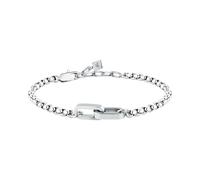 MORELLATO Bracelet homme en acier, chaîne, collection Motown, idées cadeaux pour homme, Taglia Unica, Métal, Pas de gemme