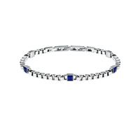 Morellato Bracelet Homme en Acier, Zircons Bleus, Collection Urban - SABH43