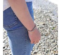 Bracelet mousqueton beige femme - mesnil