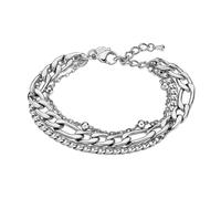 Bracelet Multi Rang Lotus Style Urban Woman Acier