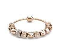 Bracelet - MYC Paris - Radiant Charm - Or Rosé - Cristaux de Swarovski - 225 mm