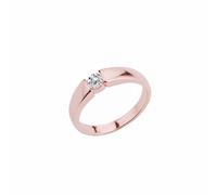 Bracelet Naturelle Ensembles Anneaux Bagues de fiançailles de mariage solitaire en cubique, plaqué platine/or rose, taille brillant, classique Bracelets Messages Pierres Acier Anneaux (Gold, 8)