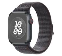 Bracelet Nike Sport Loop pour Apple Watch Series 1 t/m 11 / SE / Ultra (44/45/46/49 mm) - Black & Blue