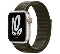 Bracelet Nike Sport Loop pour Apple Watch Series 1 t/m 11 / SE / Ultra (44/45/46/49 mm) - Cargo Khaki