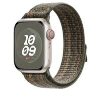 Apple Nike Sport Loop bracelet Watch Series 1 á 9 / SE (38/40/41 mm) | Series 10 (42 mm) Sequoia/Orange Multicolore