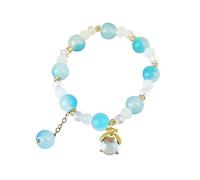 Bracelet Numéro de téléphone Enfant Firefly Bracelet Gradient Perle Bracelet Sweet Tempérament Boudoir Main Bijoux Bracelet Lion, taille unique, Cristal artificiel, Pas de gemme