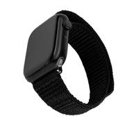 Bracelet Nylon Fixe pour Apple Watch | Tailles 38/40/41 mm | Couleur Noir