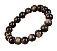 Bracelet obsidienne pierre de lune quartz bracelets for femme homme bracelet