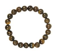 Bracelet Oeil de Tigre boules 8mm